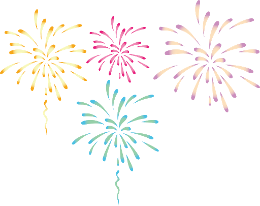 Fireworks Vector Glitter Colorful Png HD Free Download