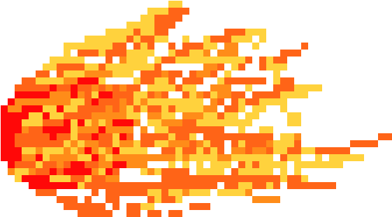 Fireball Pixel Png HD Free Download