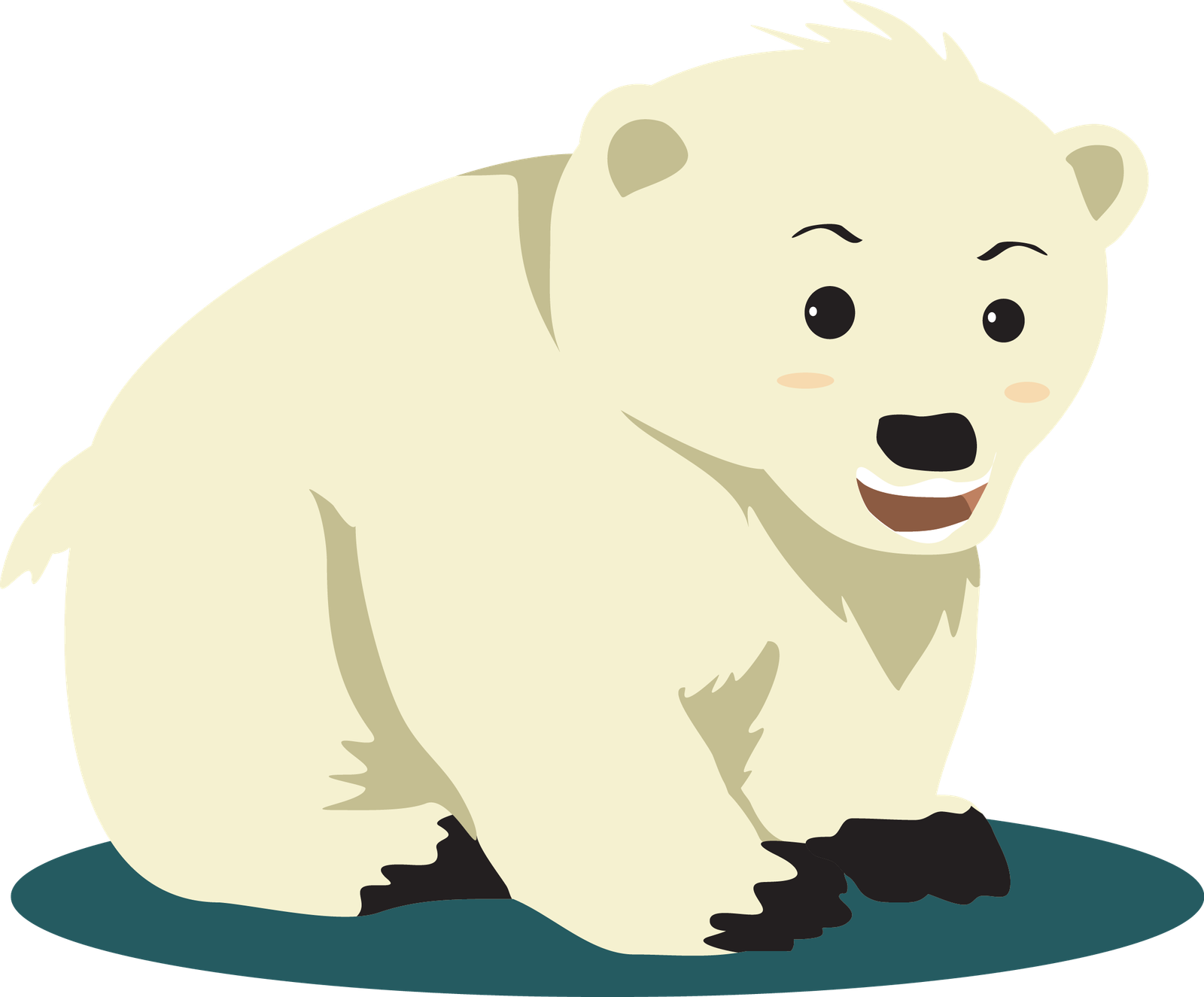 Polar Vector Bear Clipart Png HD Free Download