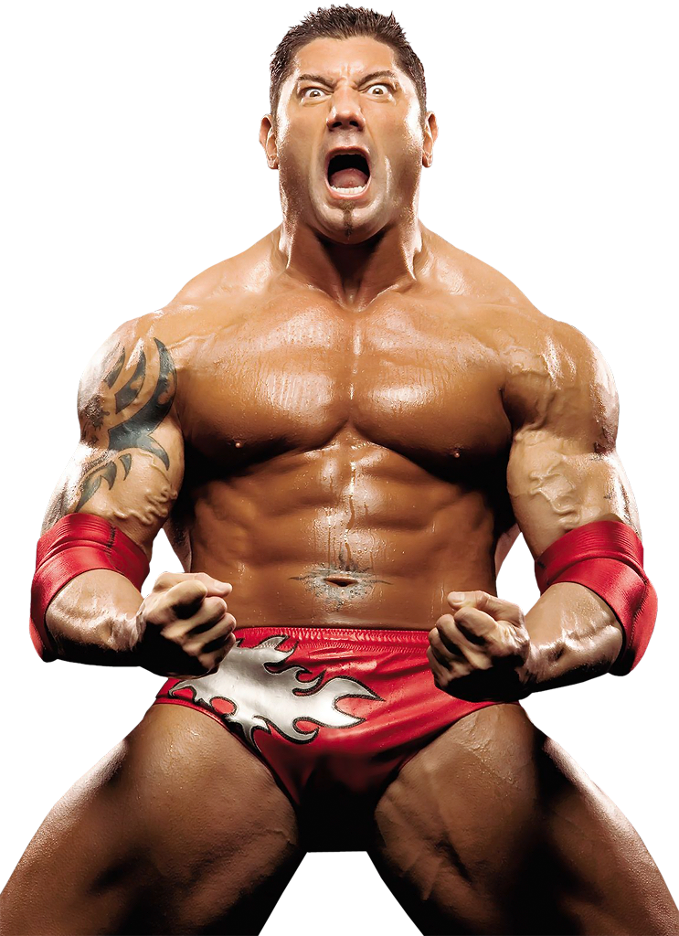 Shouting Dave Batista Clipart Png HD Free Download