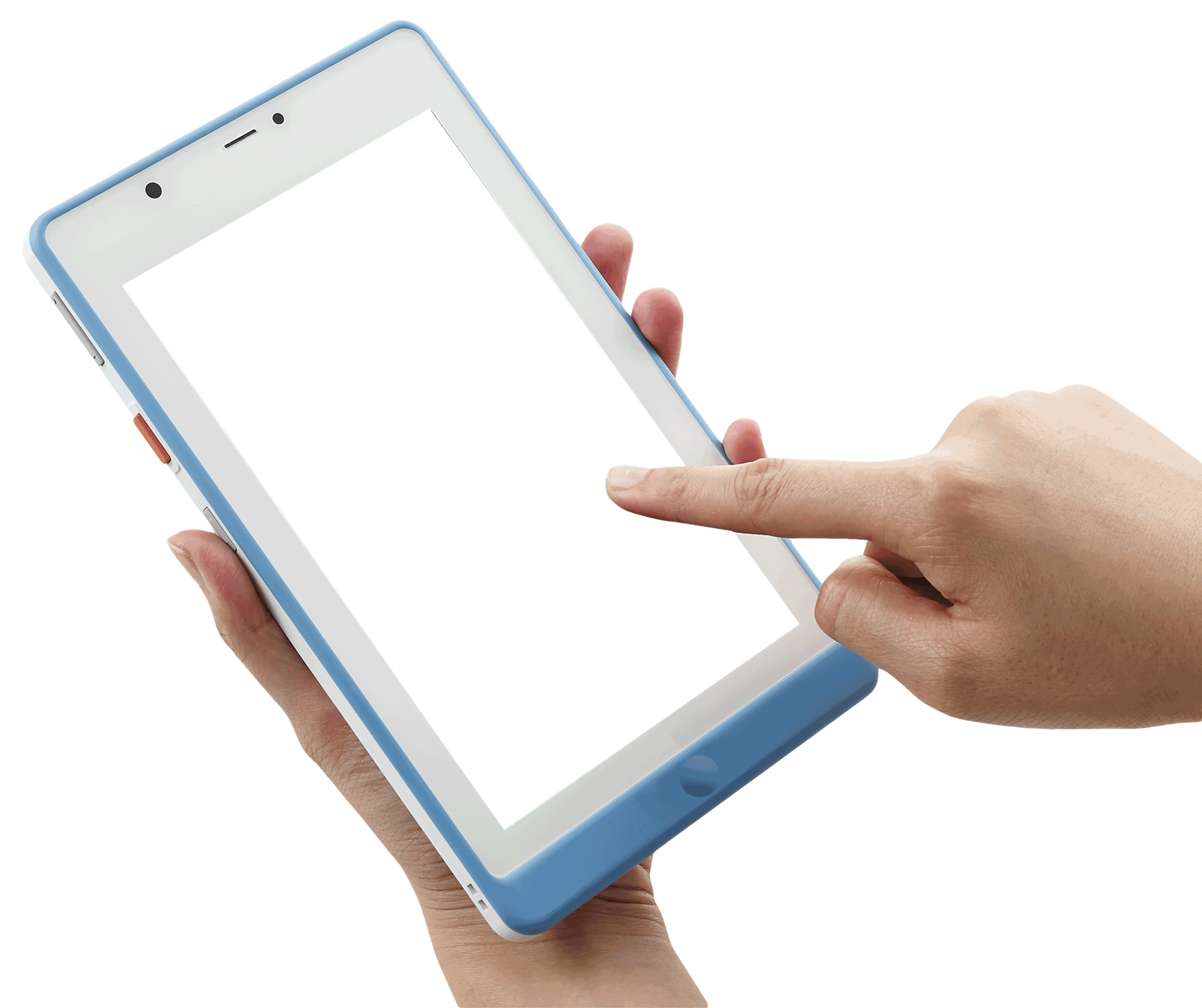 Real Finger Tablet Hand Clipart Png HD Free Download