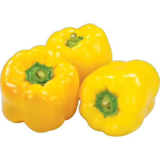 Fresh Pepper Organic Yellow Bell Png HD Free Download