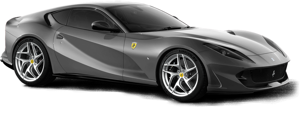 Ferrari Black Side View Png HD Free Download