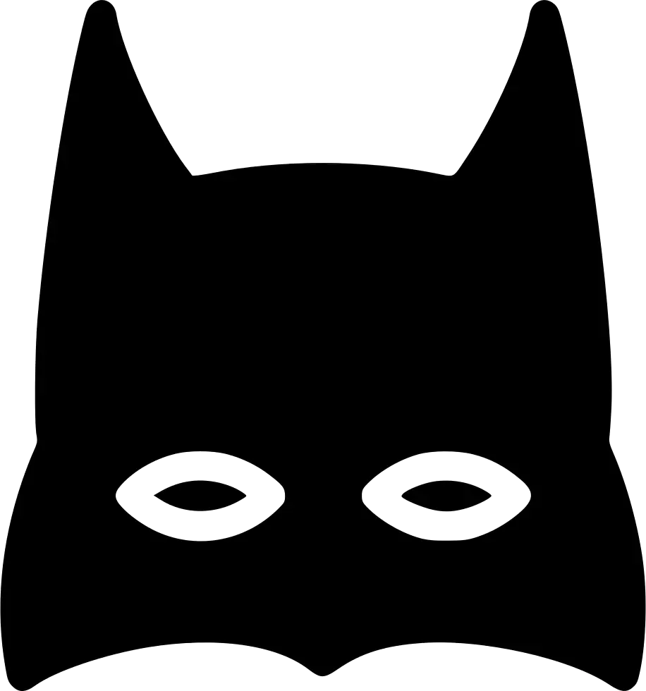 Batman Silhouette Mask Png HD Free Download