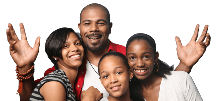 Black Family Png HD Free Download