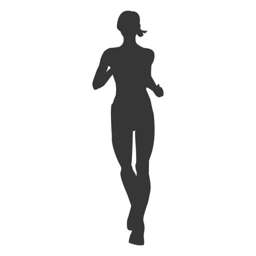 Running Vector Athlete Female Png HD Free Download