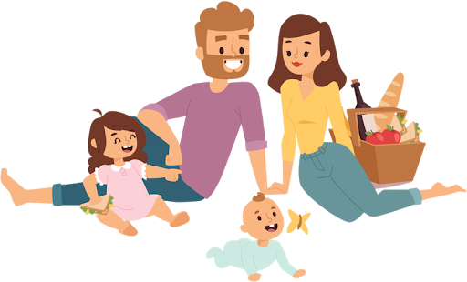 Vector Family Happy Png HD Free Download