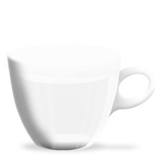 White Empty Cup Png HD Free Download