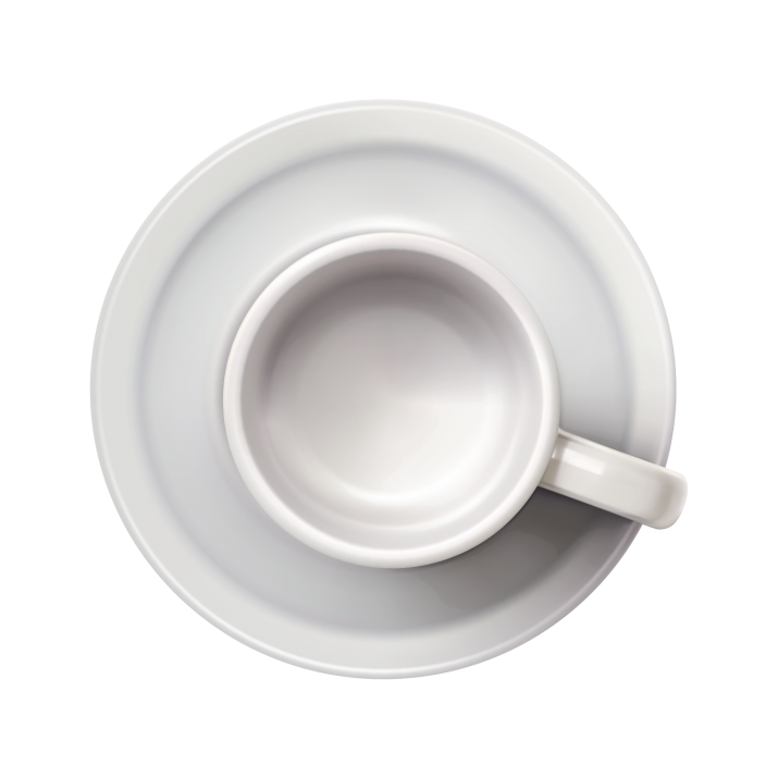 White Empty Cup Png HD Free Download