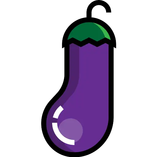 Vector Eggplant Clipart Png HD Free Download