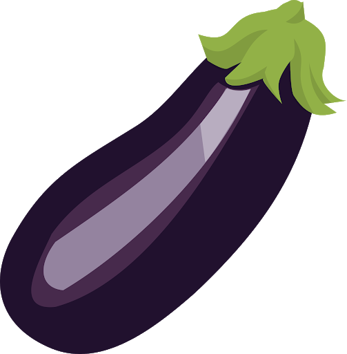 Vector Pic Eggplant Clipart Png HD Free Download