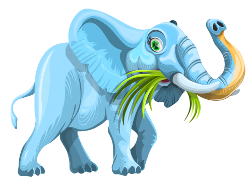 Vector Elephant Png HD Free Download