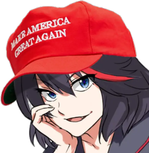 Wearing Cap Anime Ealistic Girl Png HD Free Download