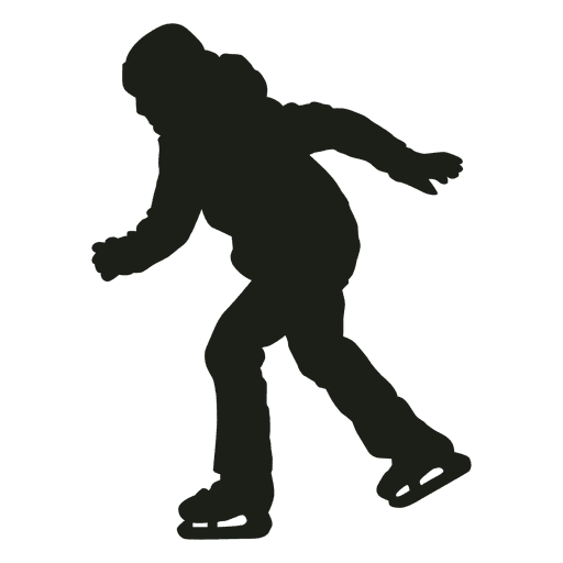 Skating Athlete Silhouette Figure Transparent Png HD Free Download