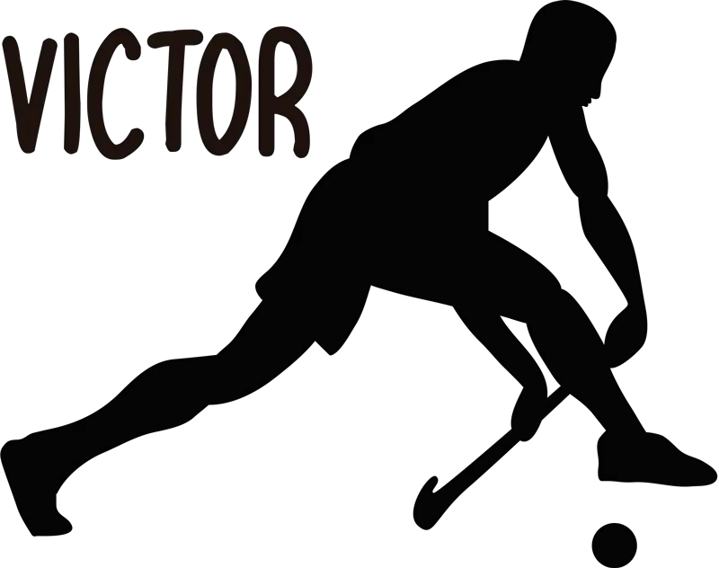 Field Ball Silhouette Hockey Png HD Free Download