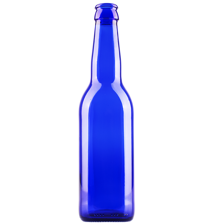 Blue Glass Water Bottle Png HD Free Download