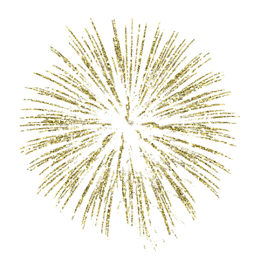 Sparkle Fireworks Gold Clipart Png HD Free Download