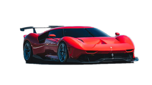 Ferrari Red Superfast Png HD Free Download