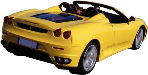 Ferrari Yellow Superfast Png HD Free Download