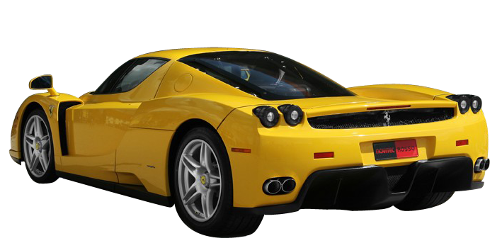 Ferrari Yellow Superfast Png HD Free Download