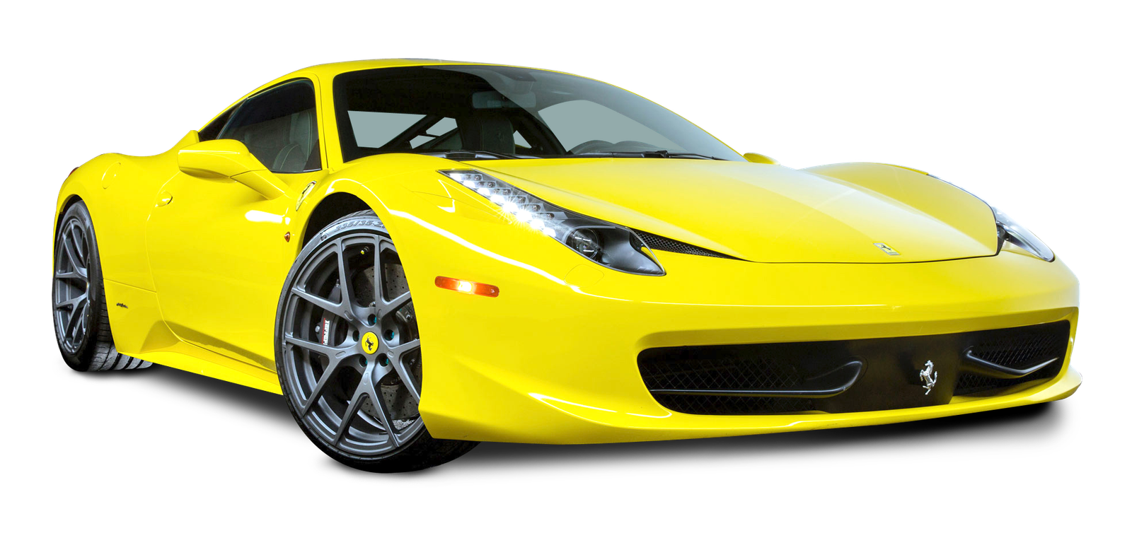 Photos Ferrari Yellow Png HD Free Download