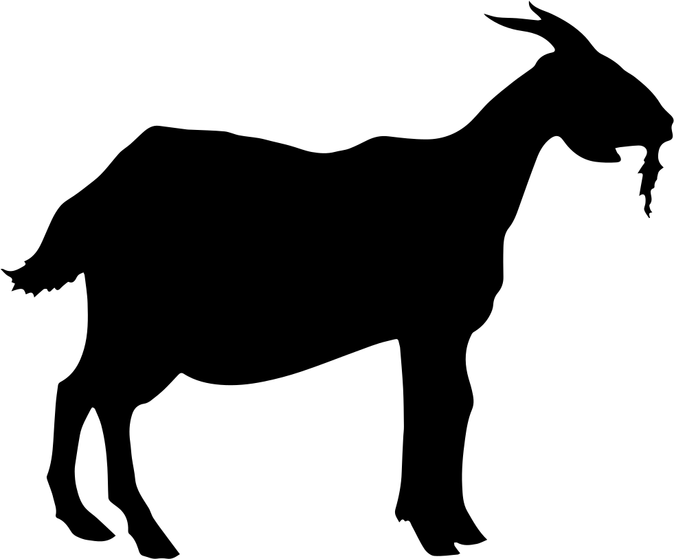 Vector Black Goat Png HD Free Download