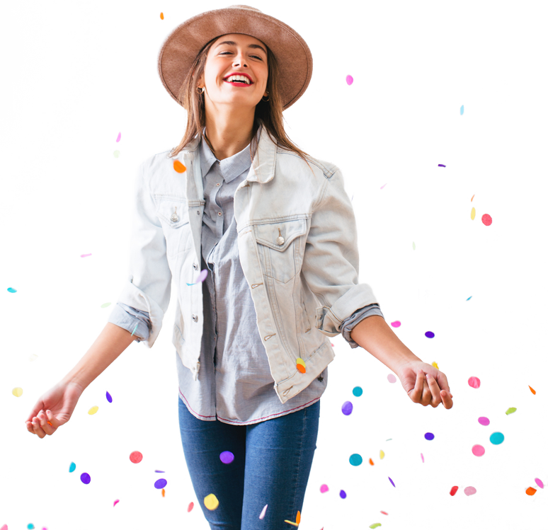 Girl Happy Png HD Free Download