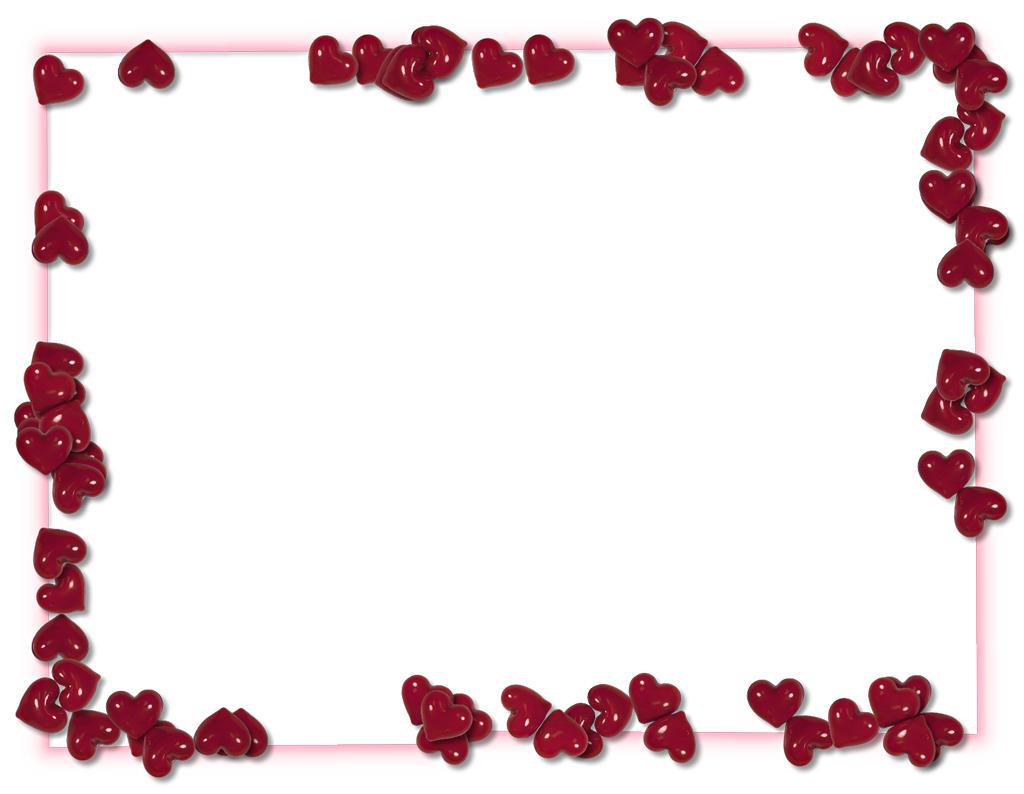 Frame Valentines Border Day Png HD Free Download