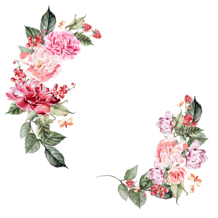 Floral Frame Border Png Hd Free Download