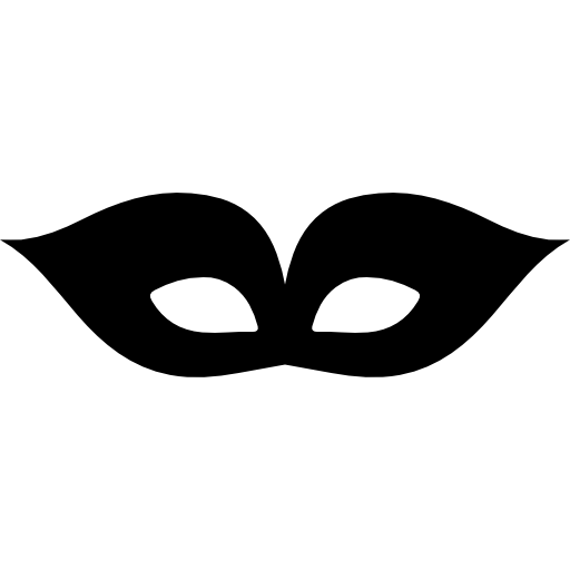 Eye Black Mask Carnival Png HD Free Download