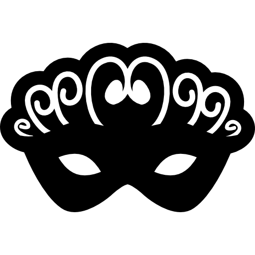 Eye Black Mask Carnival Png HD Free Download