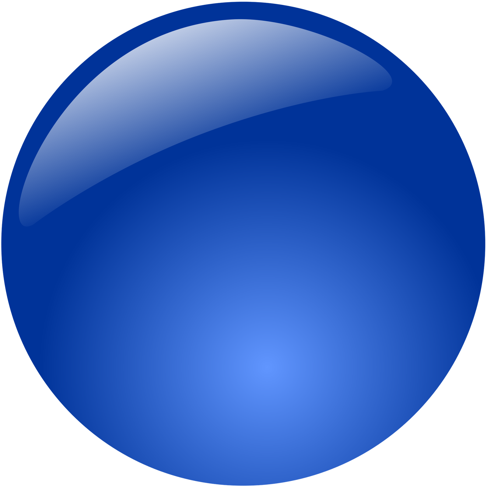 Blue Button Png HD Free Download