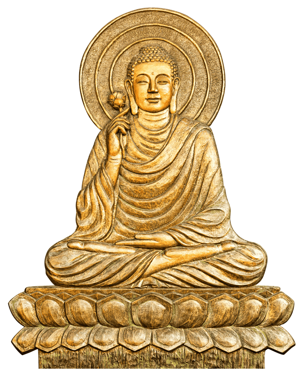 Buddhist Buddha Statue Clipart Png HD Free Download