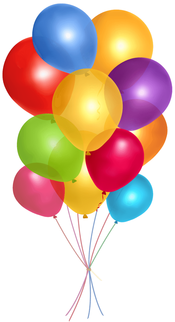 Of Balloons Bunch Png HD Free Download