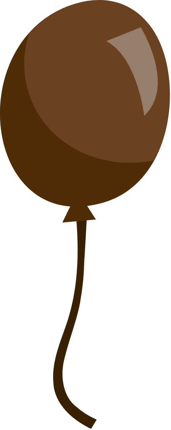 Brown Balloon Chocolate Clipart Png HD Free Download