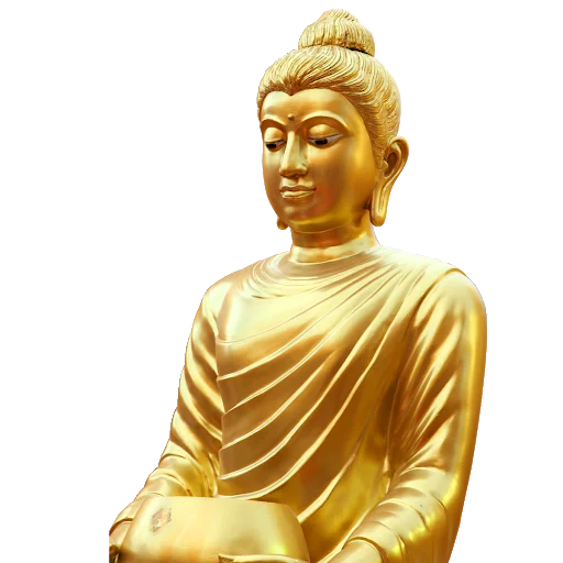 Golden Buddha Statue Png HD Free Download