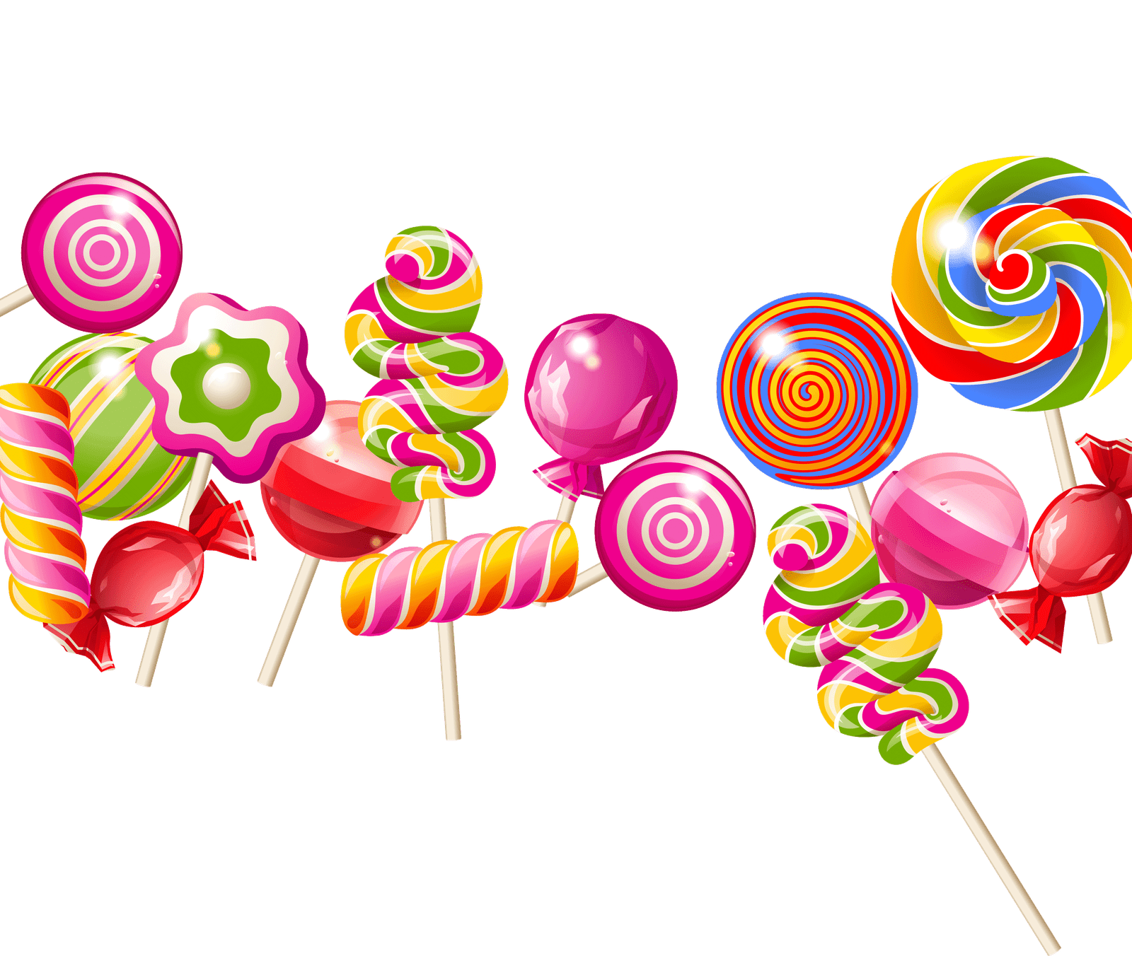 Strawberry Lollipop Candy Png HD Free Download