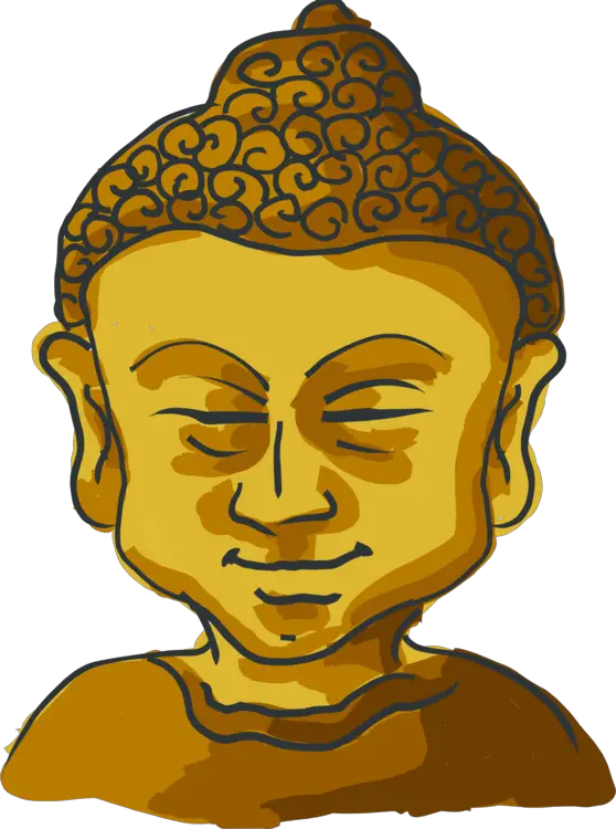Vector Buddha Face Png HD Free Download