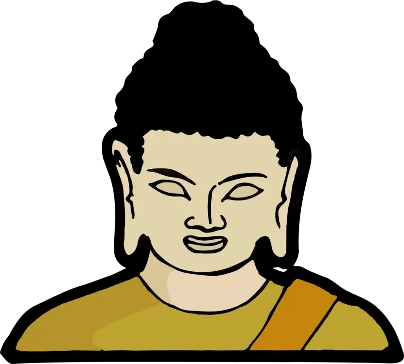 Vector Buddha Face Png HD Free Download