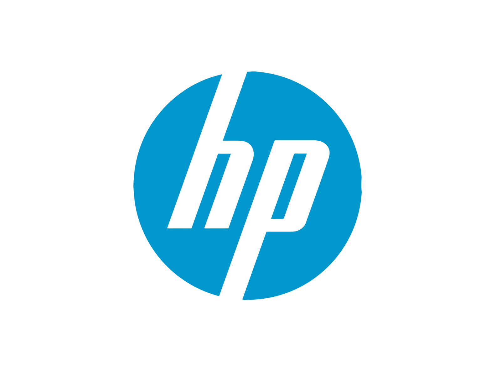 Blue Logo Hewlett-packard Png HD Free Download
