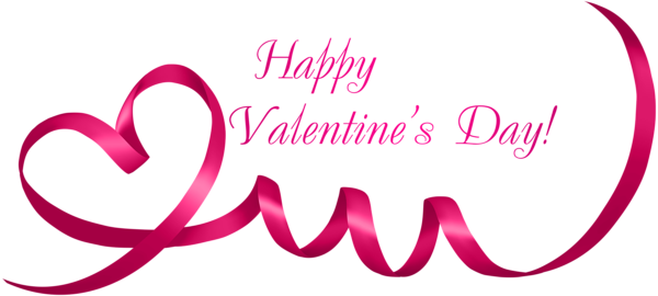 Heart Valentines Day Text Png HD Free Download