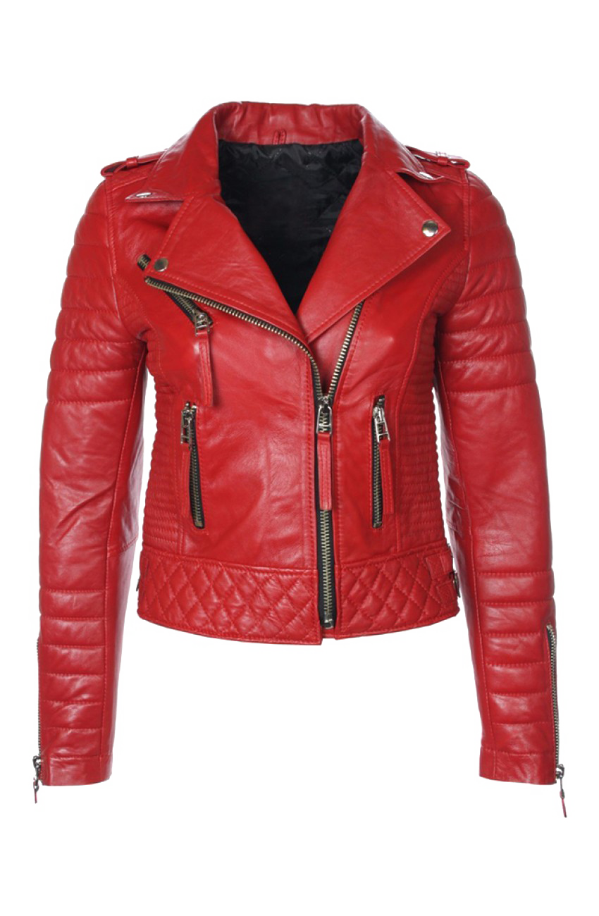 Leather Jacket Red Png HD Free Download