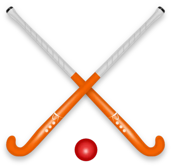 Orange Hockey Stick Png HD Free Download