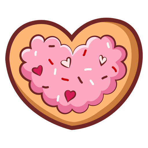 Heart Vector Cookie Png HD Free Download