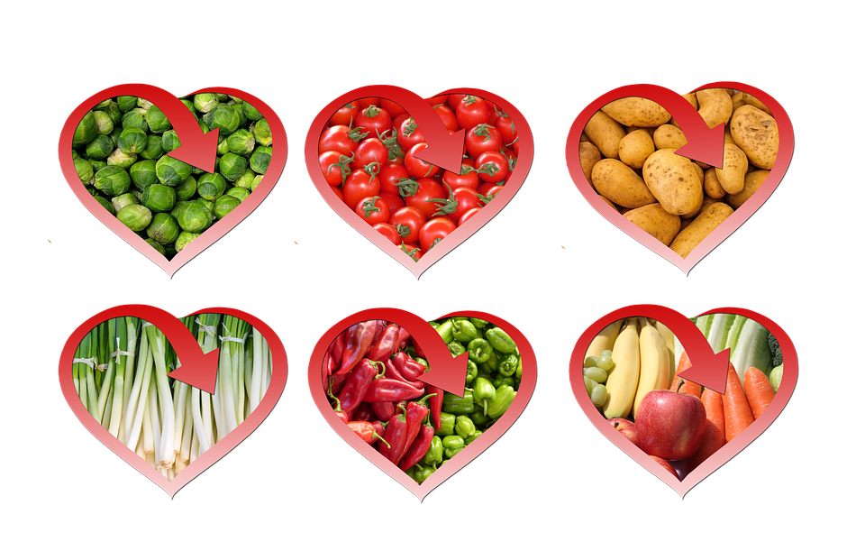 Heart Vegetables Vector Png Hd Free Download