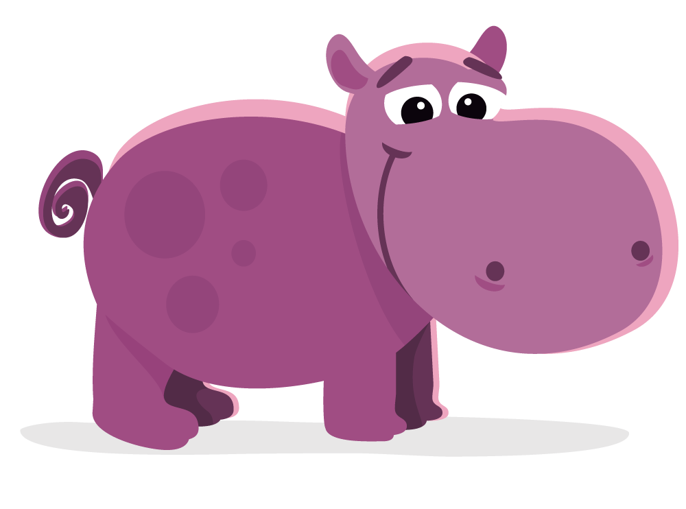 Hippo Vector Pic Png HD Free Download