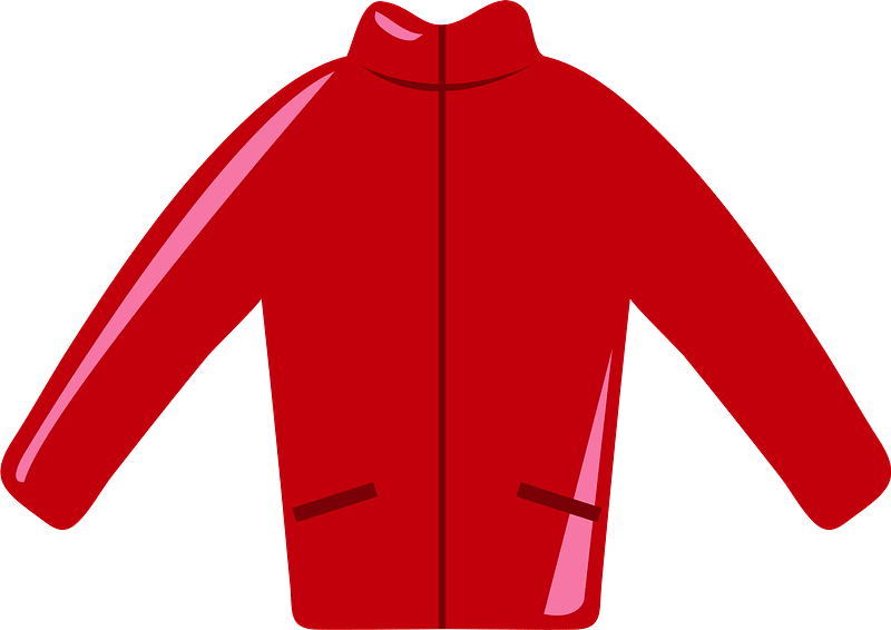 Jacket Vector Red Png HD Free Download