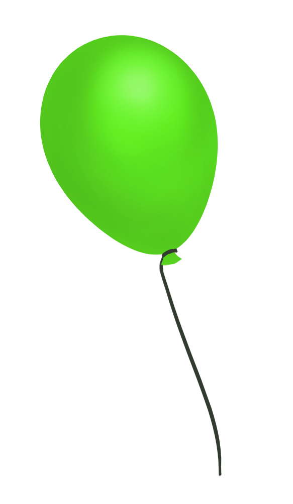 Photos Balloon Birthday Green Png HD Free Download