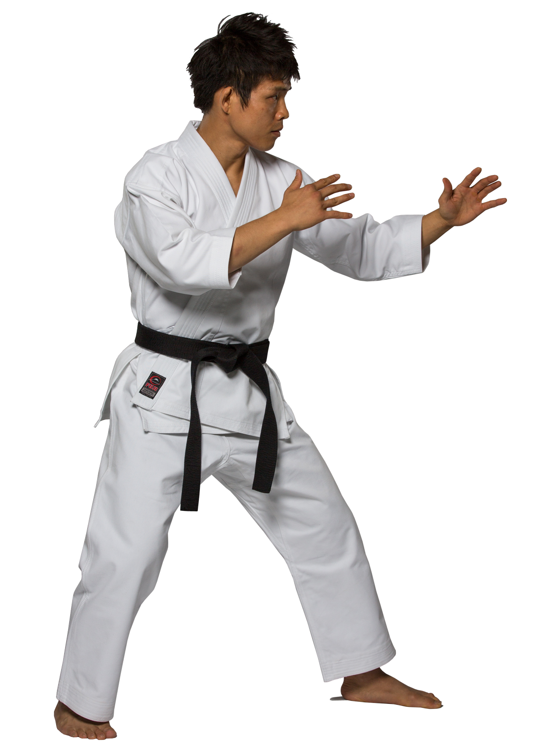 Karate Fighter Male Black Belt Png HD Free Download