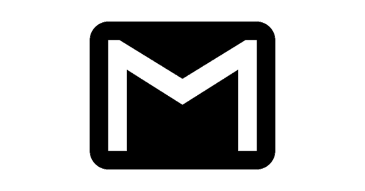 Black Gmail Clipart Png HD Free Download